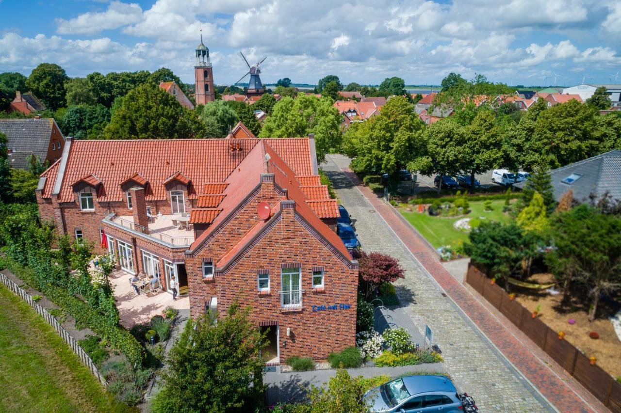 Hotel Am Fischerhafen Ditzum Eksteriør bilde